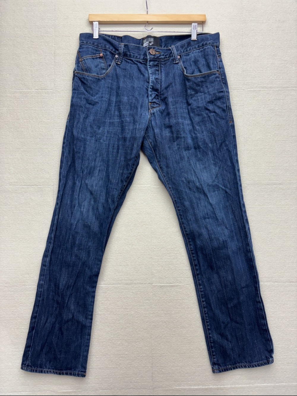 William Rast | Men's Dark Blue Denim Jeans - Taper 36X32 36 X 32